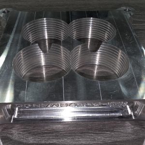 1" Tapered Carb Spacer 4150 Flange w/ 1.75" Throttle Blades